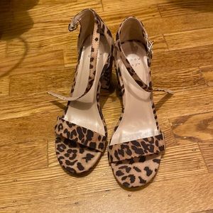 Cheetah print heels